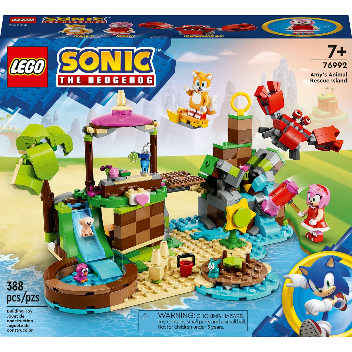 Isla de Rescate de Animales de Amy LEGO Sonic the Hedgehog™ image number null