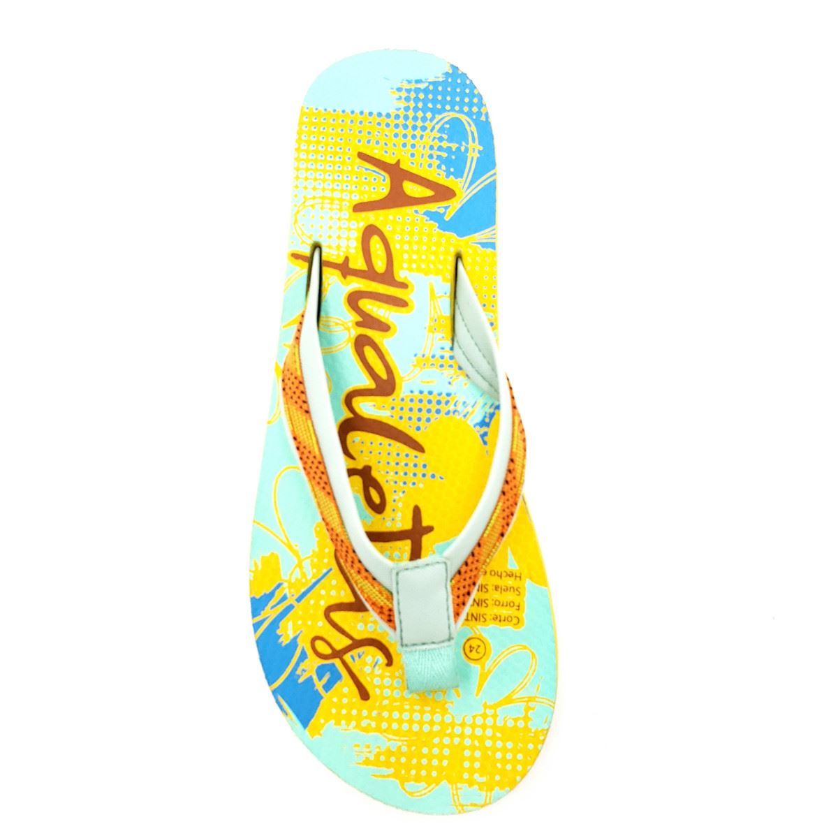 Sandalia Aqualetas Amarillo 800 Talla 25 para Mujer image number null