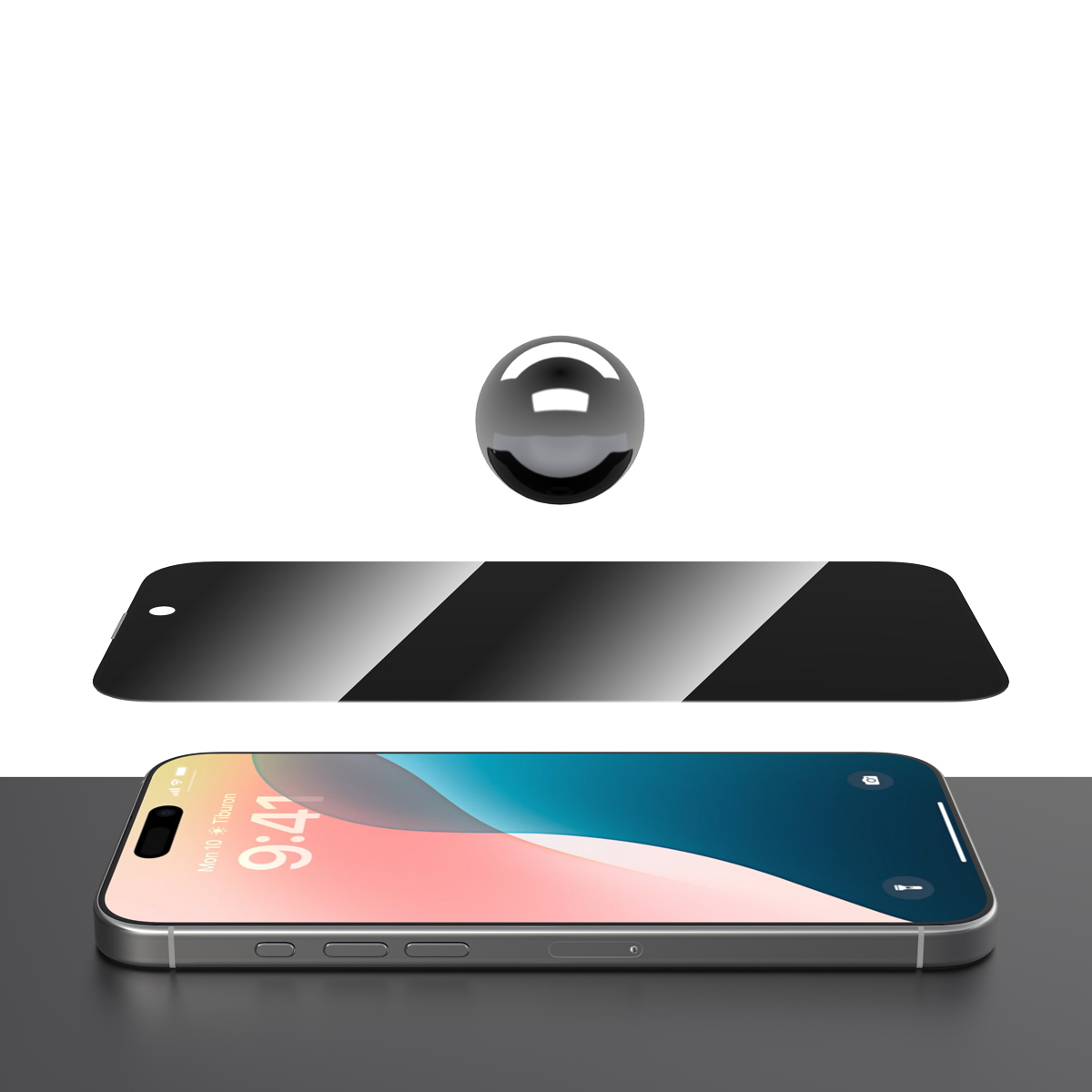 Cristal Privacy Templado para iPhone 16 Pro image number null