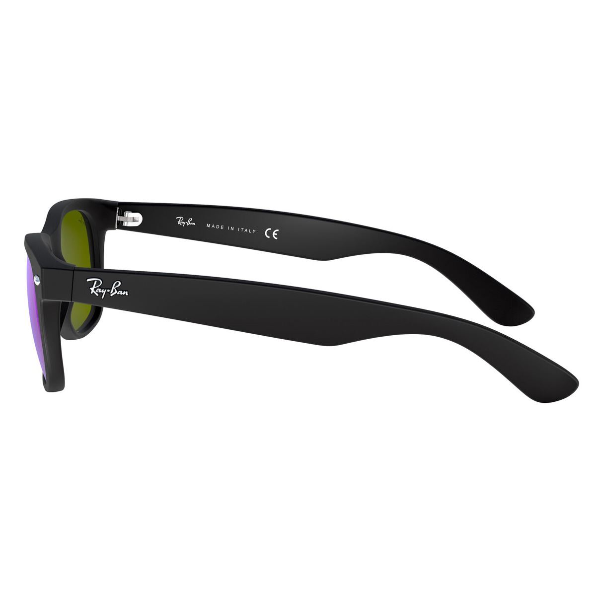 Lente Solar Ray-Ban New Wayfarer Azul en Nylon Negro image number null