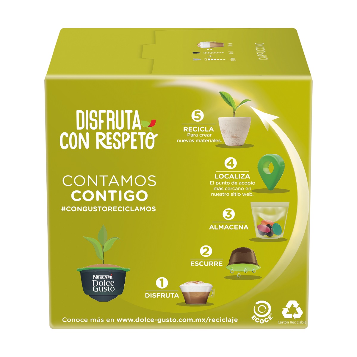 Cápsulas capuccino 16 piezas E-3 NUEVO image number null