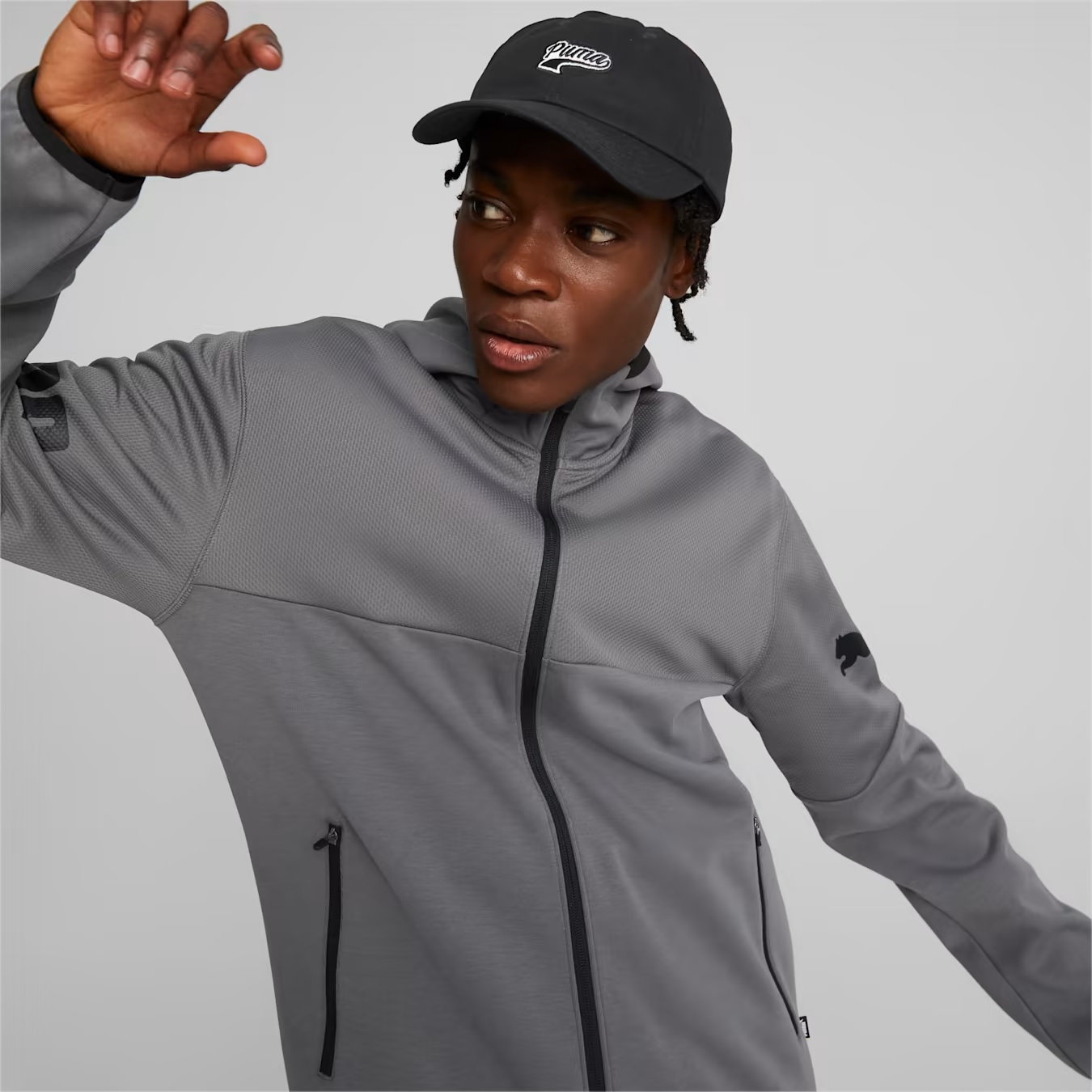 Gorra Puma SCRPT logo negro para hombre image number null