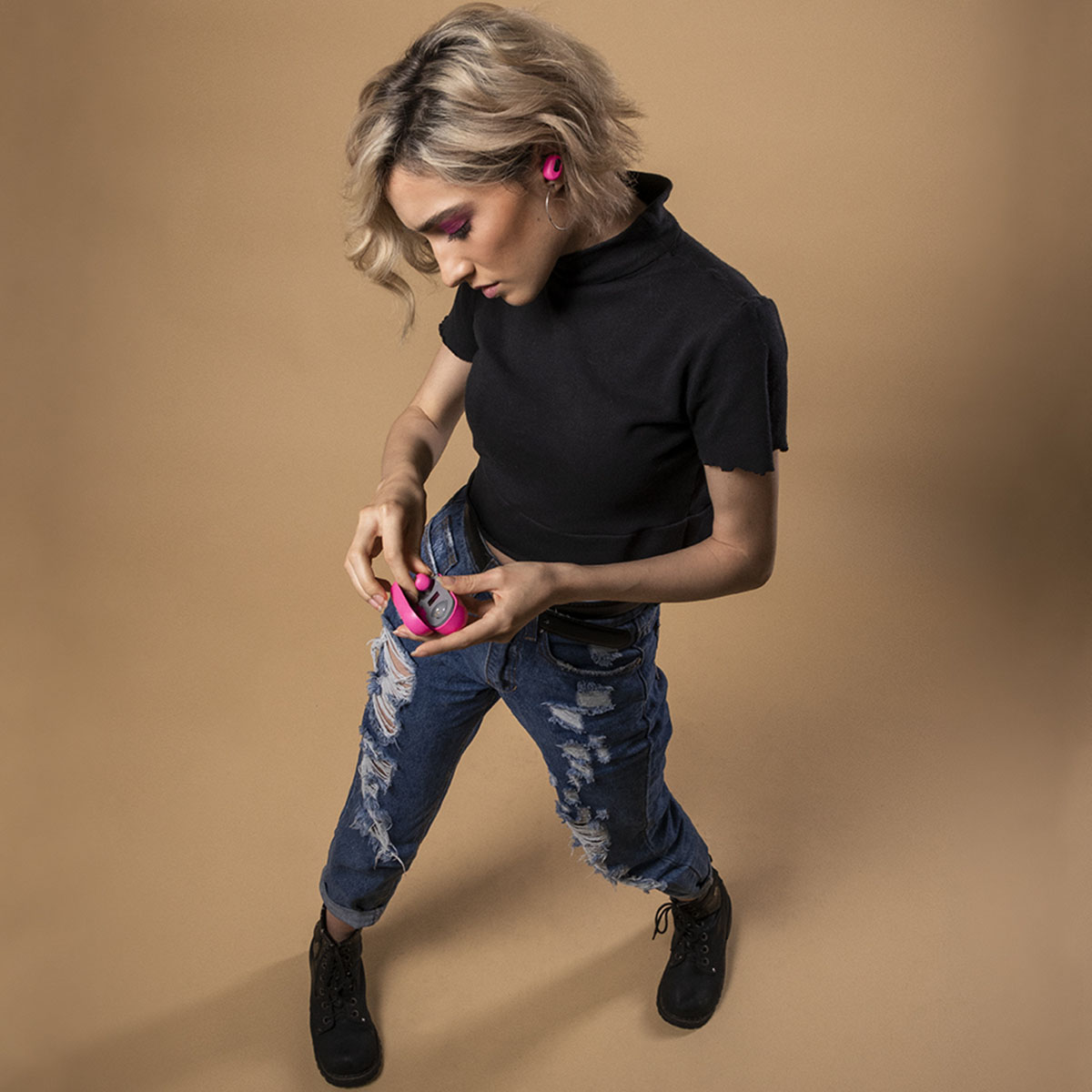 Audífonos Billboard TWS Rosa image number null