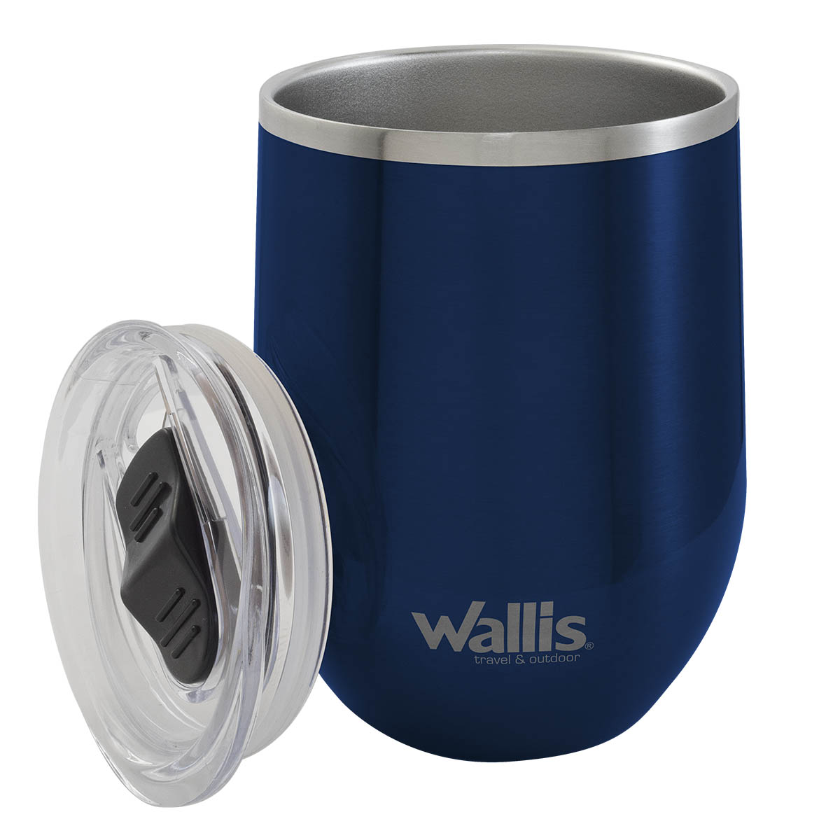Termo Acero Inoxidable 350 ml Azul Wallis image number null