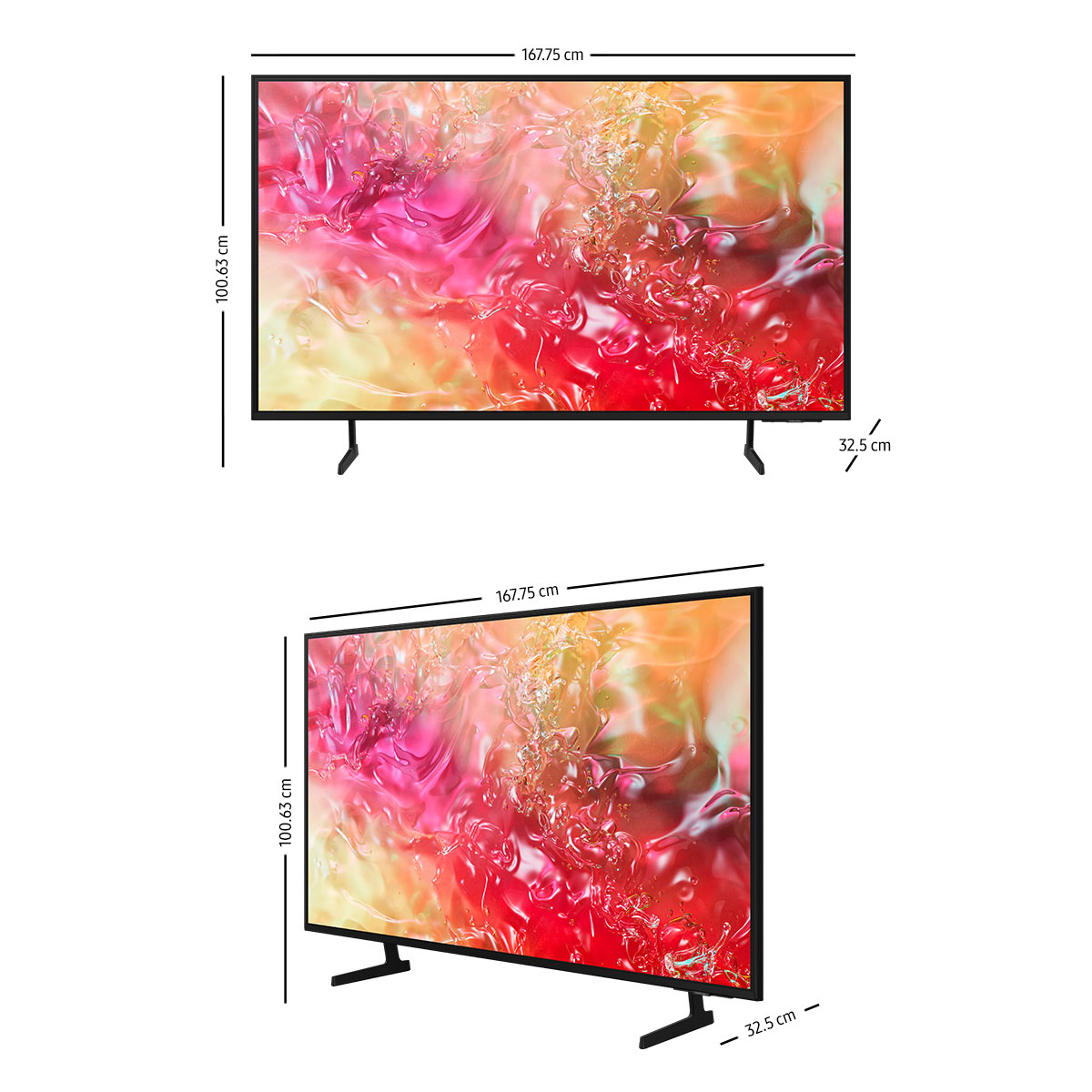 Pantalla Samsung de 75 Pulgadas 4K UHD UN75DU7000FXZ image number null