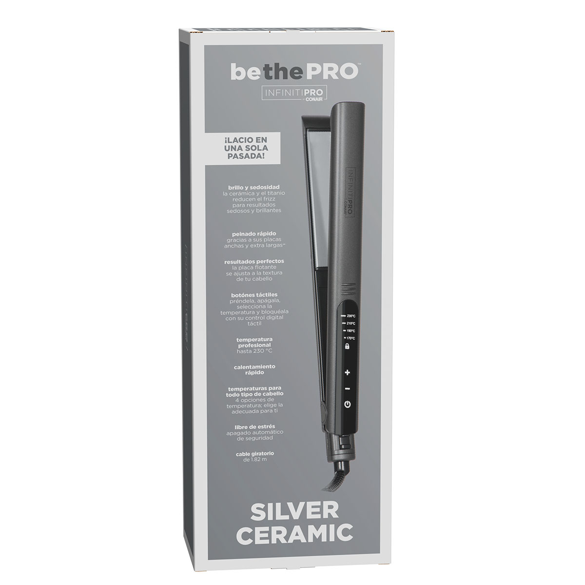 Alaciadora Control Touch Placas Delgadas Conair image number null