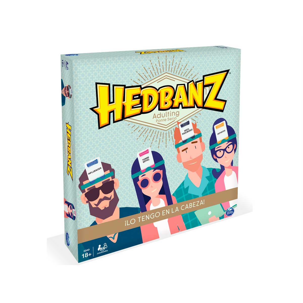Juego de Mesa Hedbanz Adulting image number null