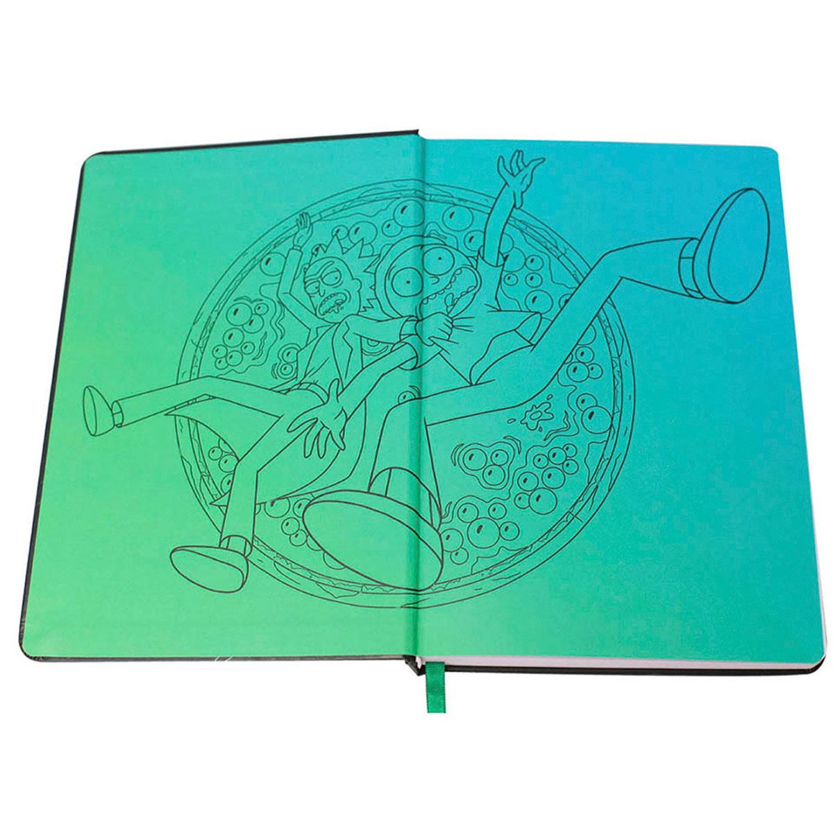 Libreta Rick y Morty Wubbalubba Dubdub image number null