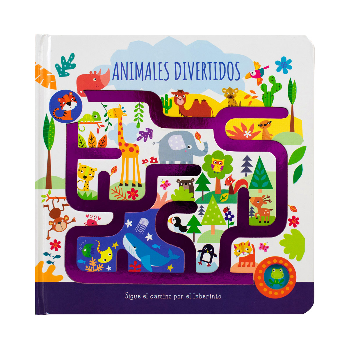 Sigue el camino por el laberinto animales divertidos image number null