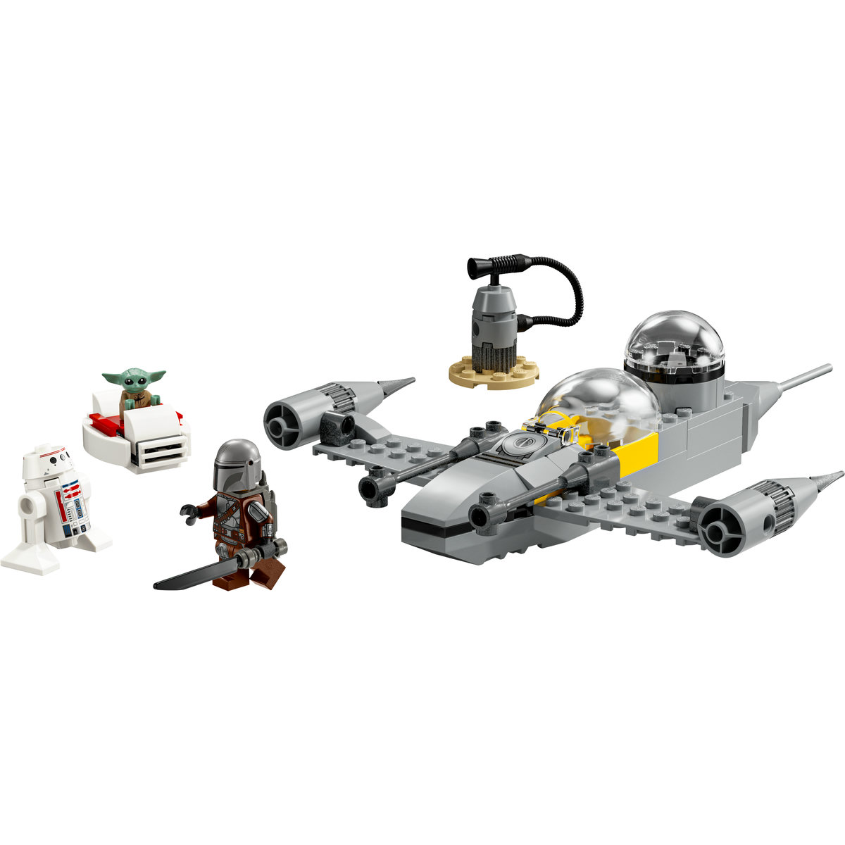 LEGO&reg; Caza Estelar N-1 de Mando y Grogu image number null