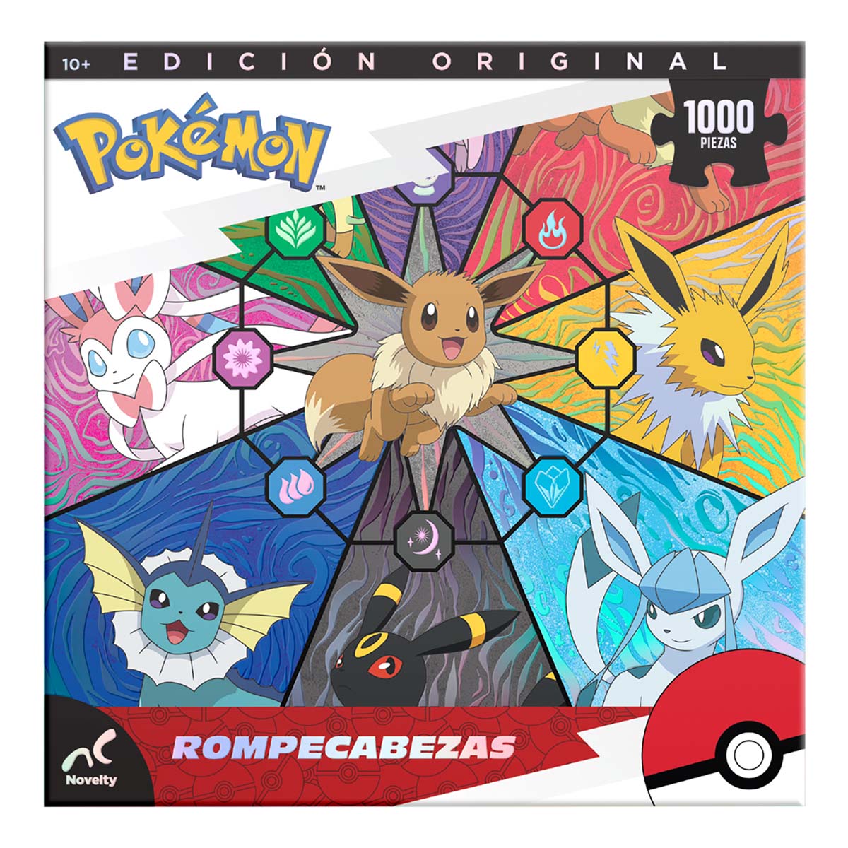 Rompecabezas NOVELTY Edición Original Pokemon Eevee image number null