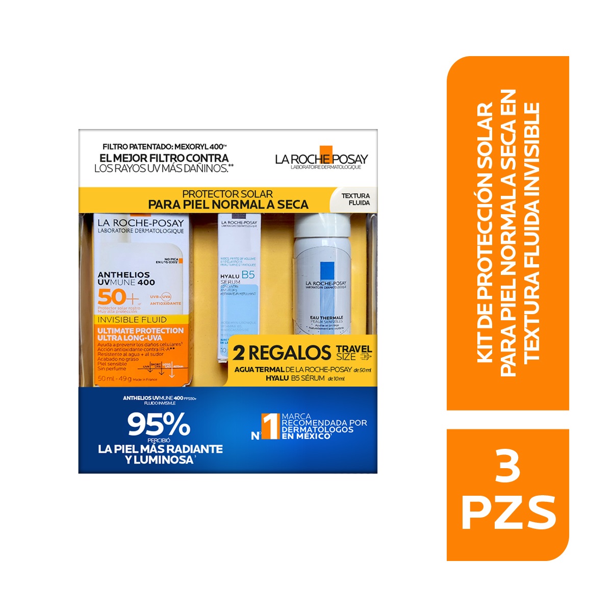La Roche Posay Rutina De Protecci&oacute;n Solar Para Piel Normal A Seca image number null