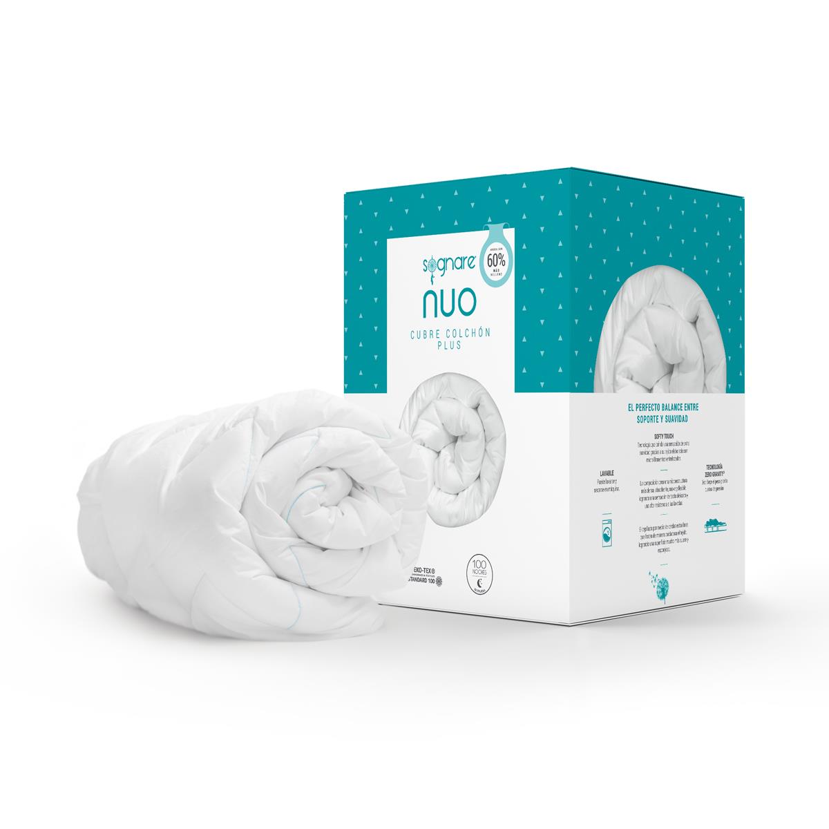 Cubre Colchón Nuo Sognare King Size Plus image number null