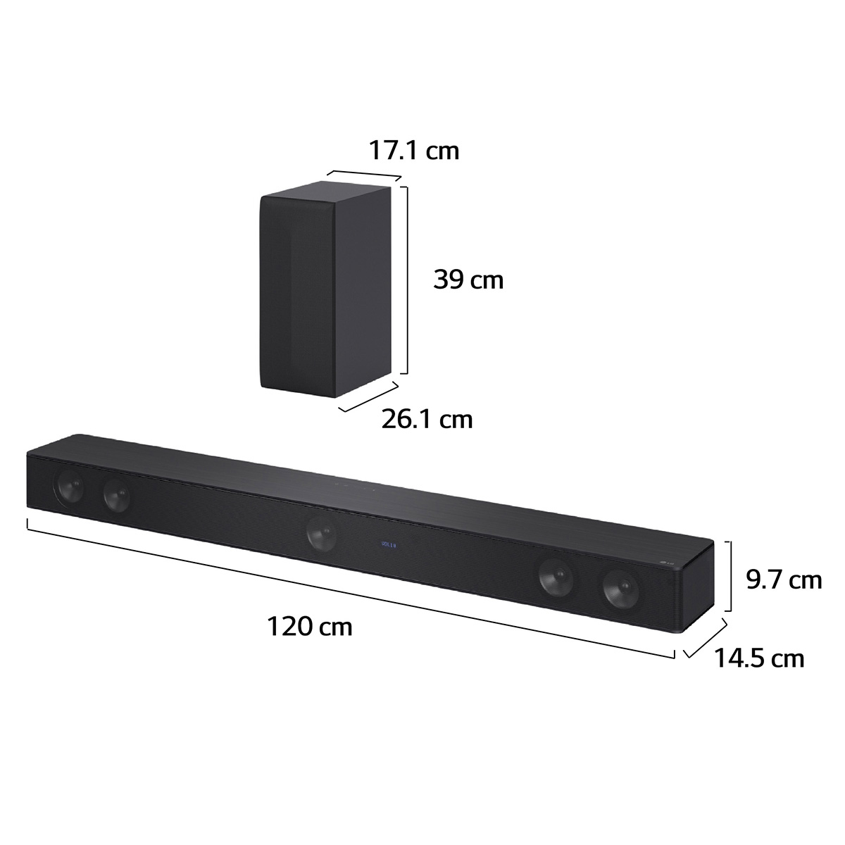 Barra de Sonido LG SH7Q 5.1 Canales image number null