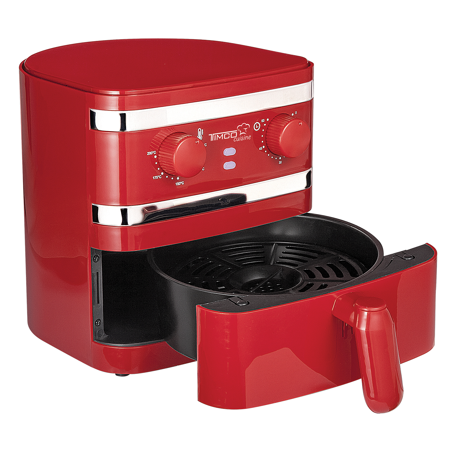 TIMCO Freidora Eléctrica de Aire en Color Rojo image number null