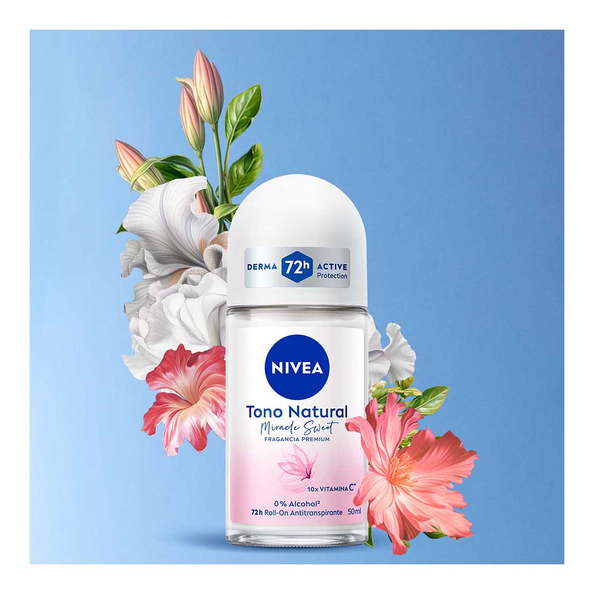 Desodorante en Roll On 50 ml Miracle Sweet Nivea image number null