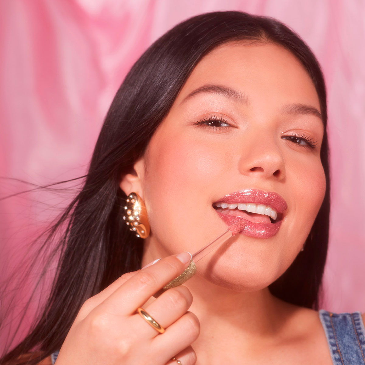 Gloss Revlon Super Lustrous Glimmer Gloss Happy Hour image number null