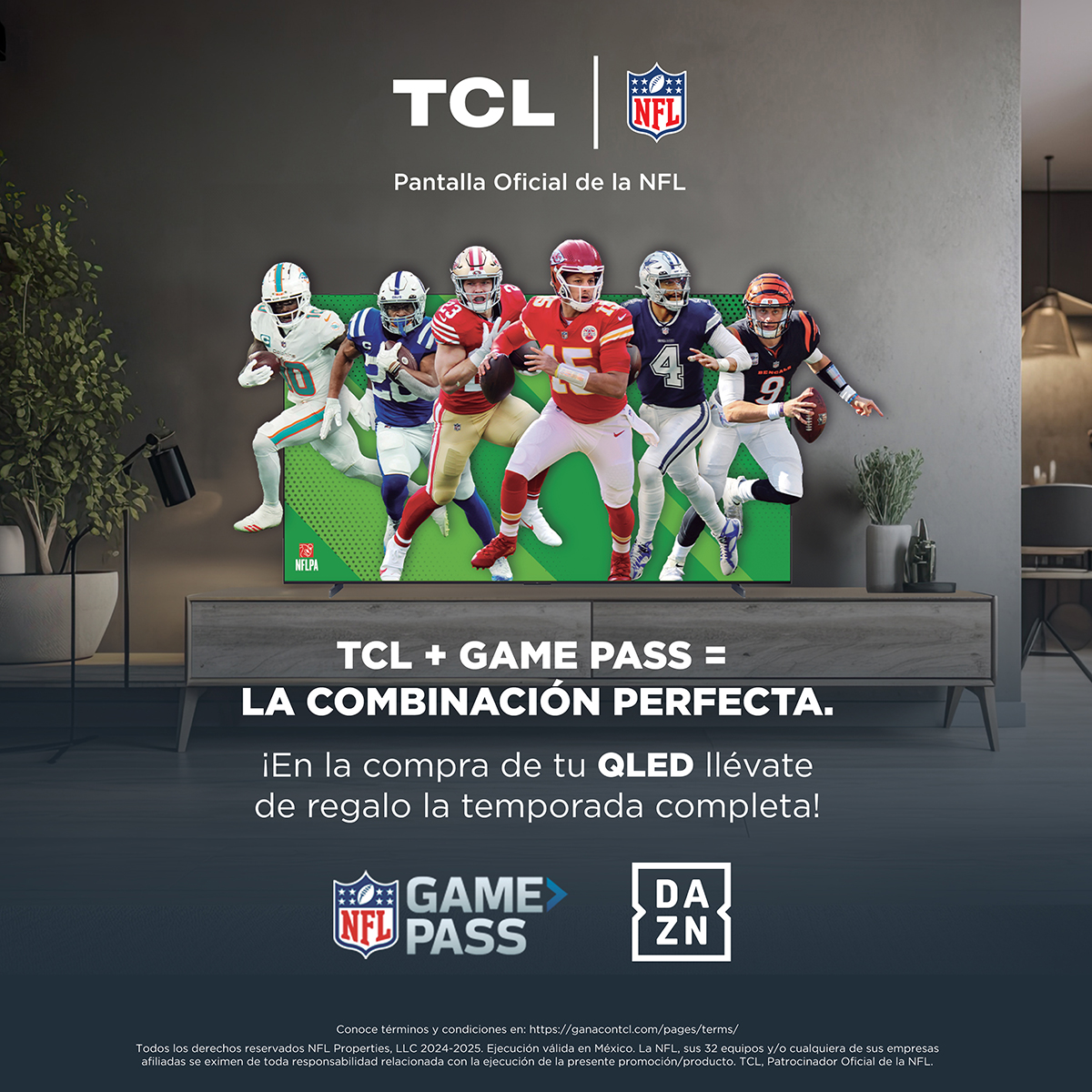 Pantalla TCL de 55 Pulgadas QLED 4K 55Q651G image number null