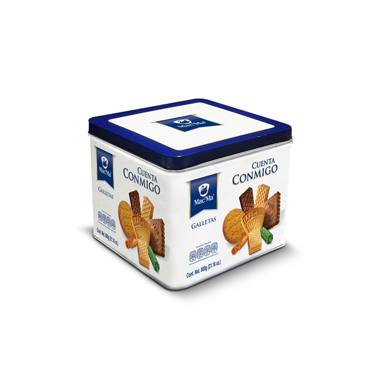 Galletas Surtido Cuenta Conmigo de 600 gramos Mac´Ma image number null