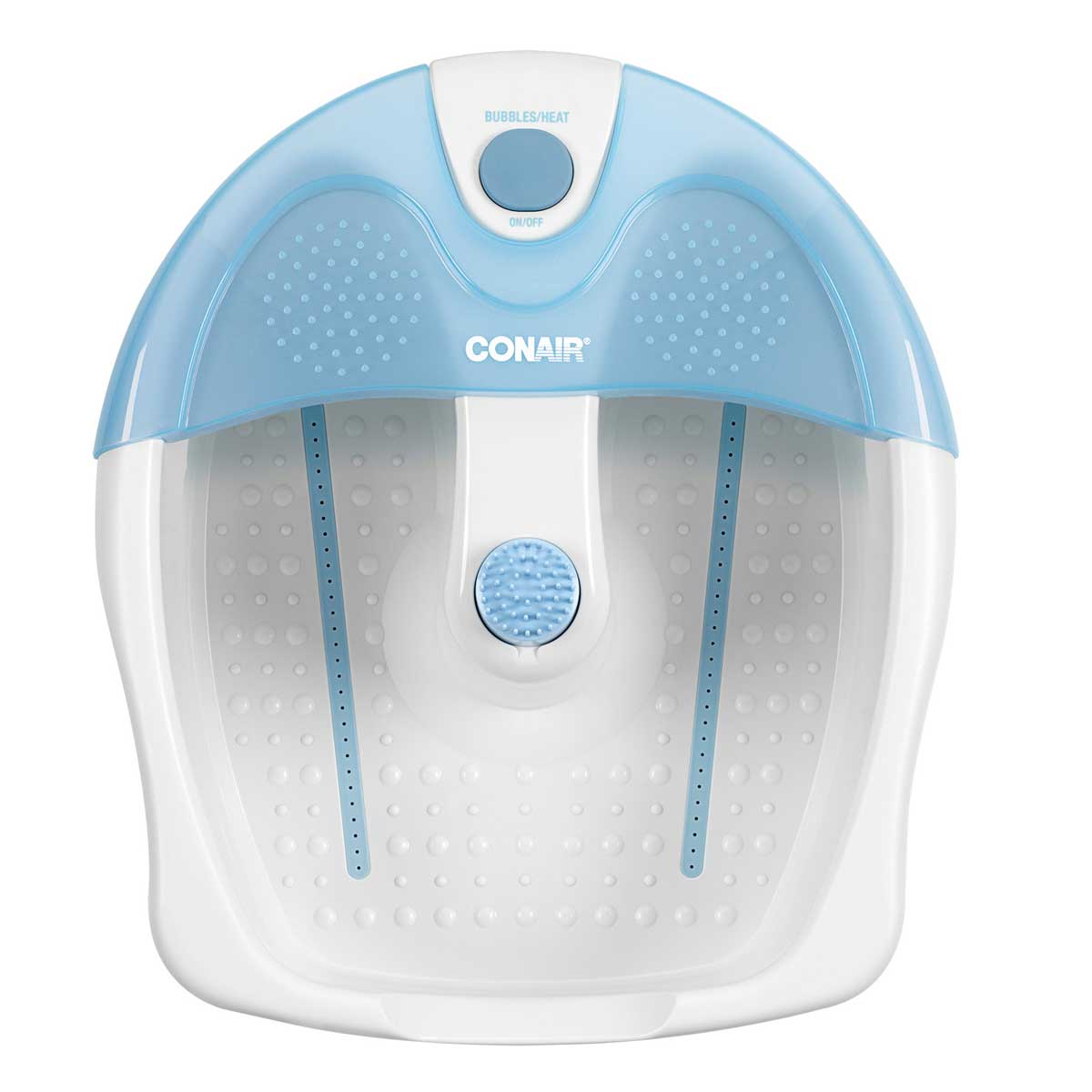 Spa pies vibraci&oacute;n calor azul Conair image number null