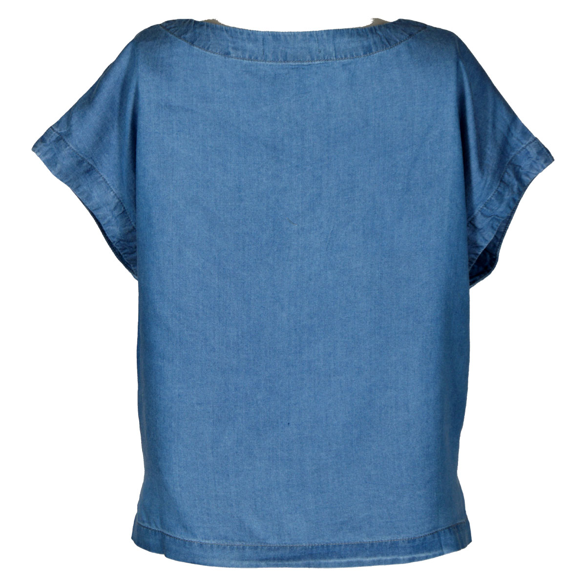 Blusa Lisa Philosophy Talla Chica Color azul para Mujer image number null