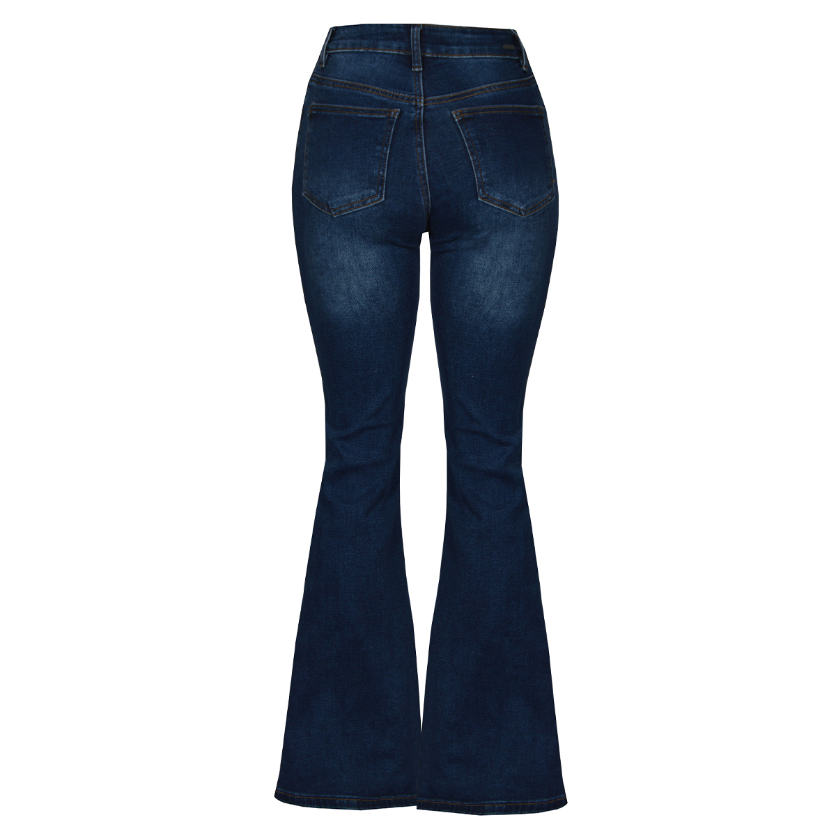 Jeans Acampanado Philosophy Color Azul Obscuro Talla 1 para Mujer image number null