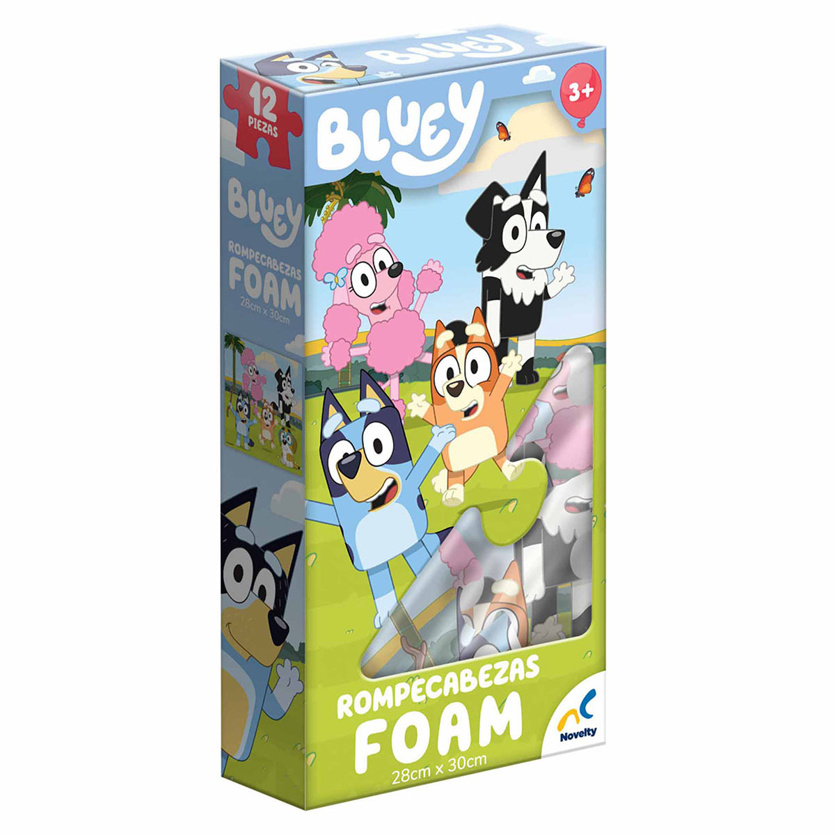 Rompecabezas 12 pzas Foam bluey Novelty image number null