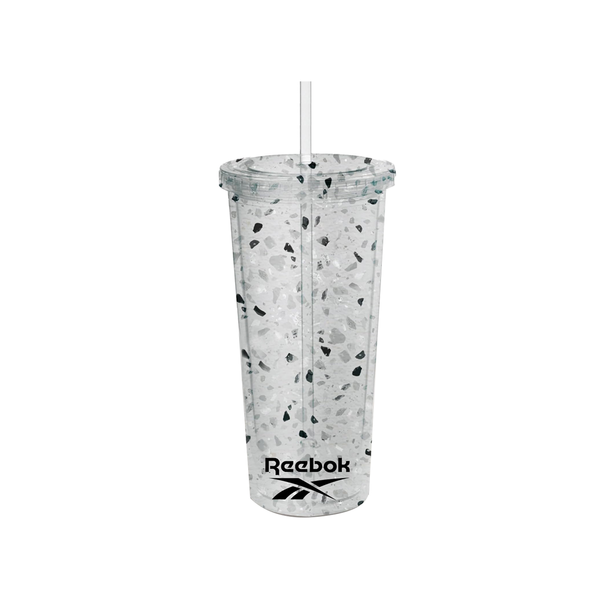 Vaso ABS Lifestyle con Popote 24 oz Negro Reebok image number null