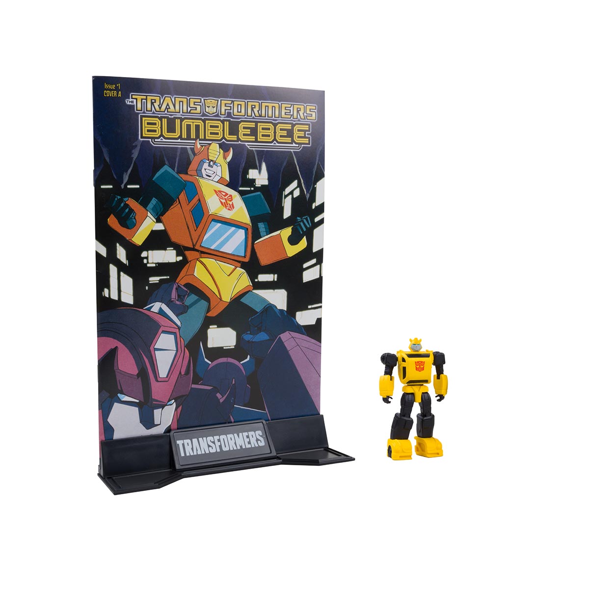 2 Pack Figuras 3 Bumble Bee & Wheeljack (con c&oacute;mic)" image number null