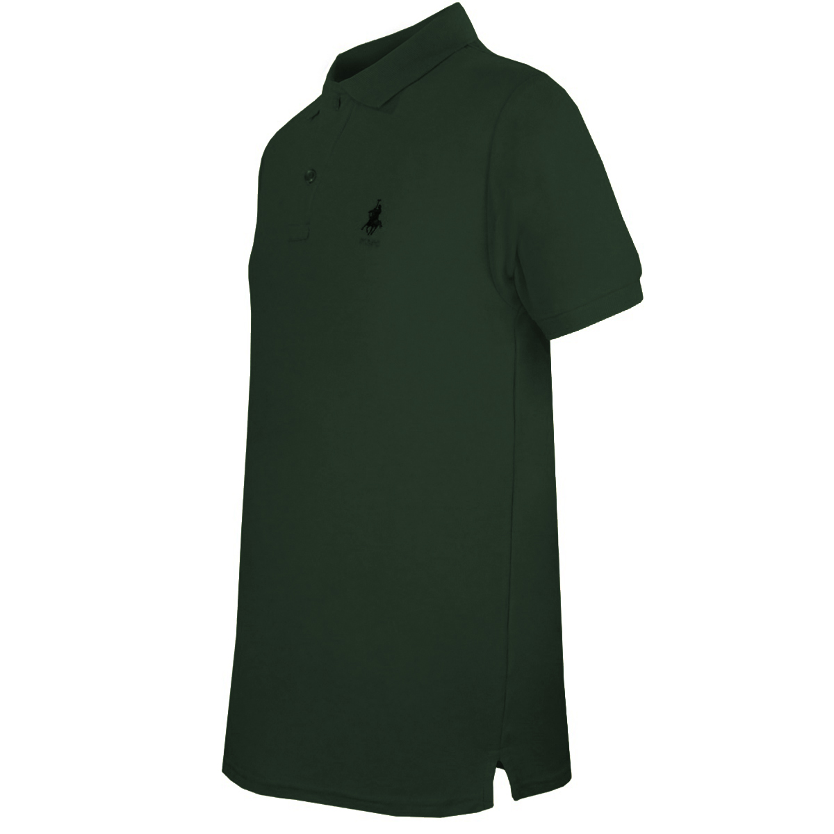 Playera Lisa Polo Club Verde Para Hombre CH image number null