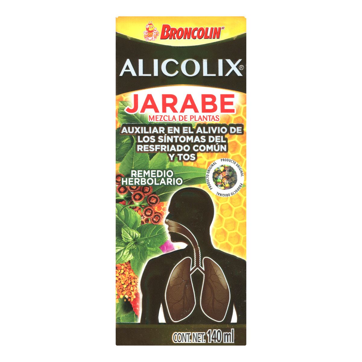 Broncolin Alicolix Jarabe 140 ML image number null