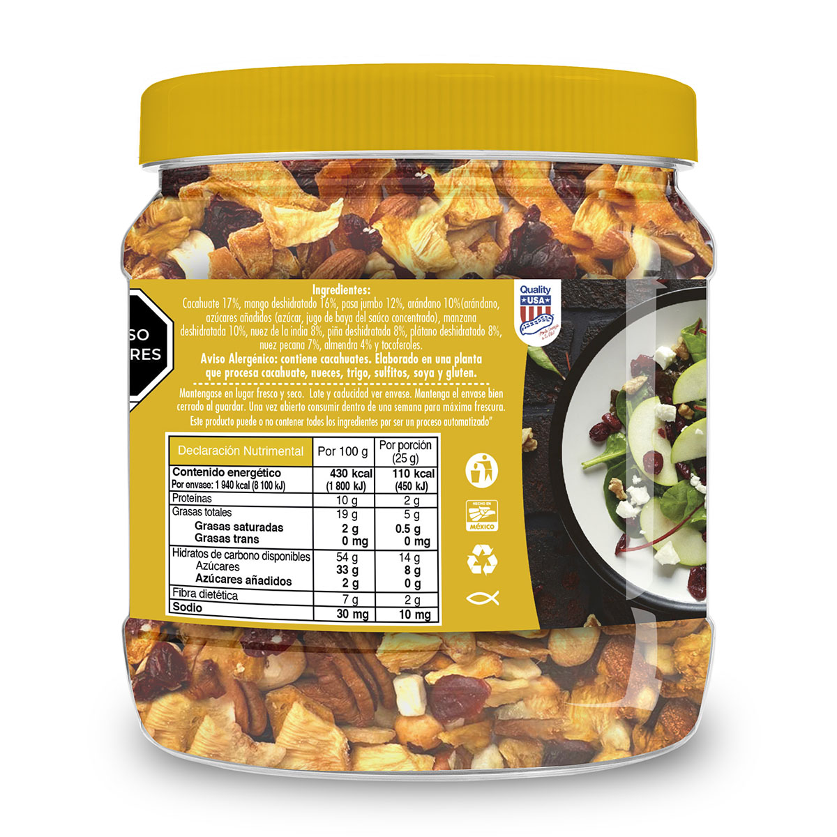 Bote Nutri Mix Greanut Mix 450g image number null