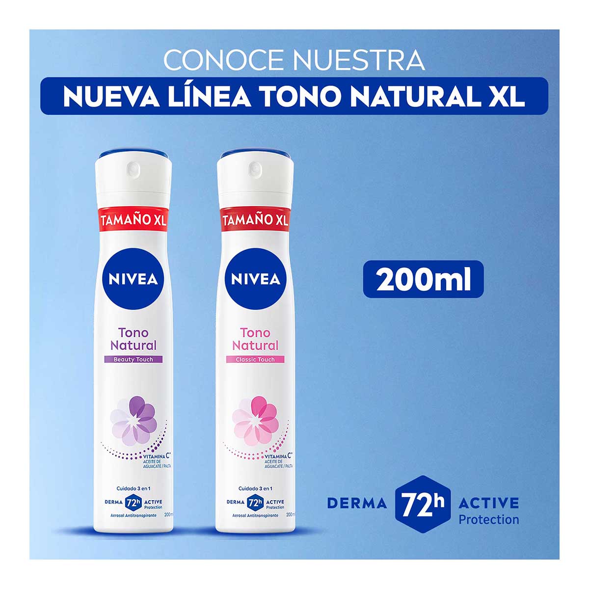Desodorante en Spray 200 ml Clasic Touch Nivea image number null
