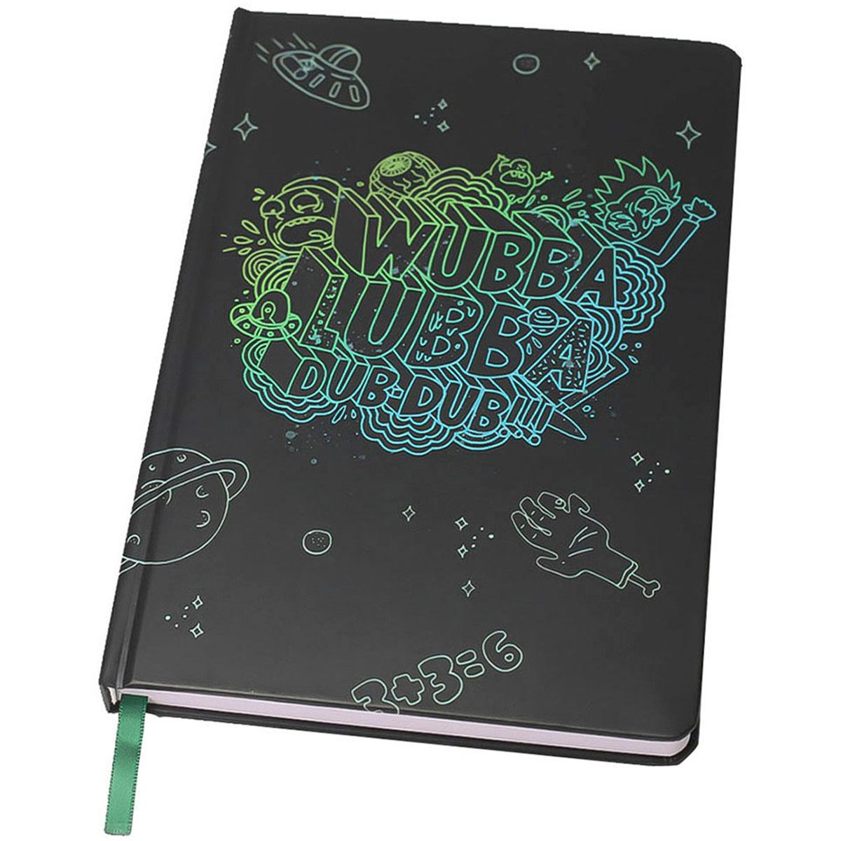 Libreta Rick y Morty Wubbalubba Dubdub image number null