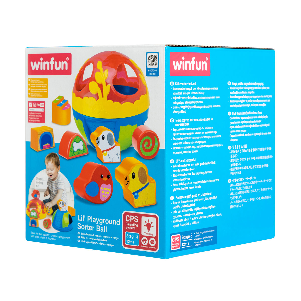 Set Bola Clasificadora de Formas con Figuras WINFUN image number null