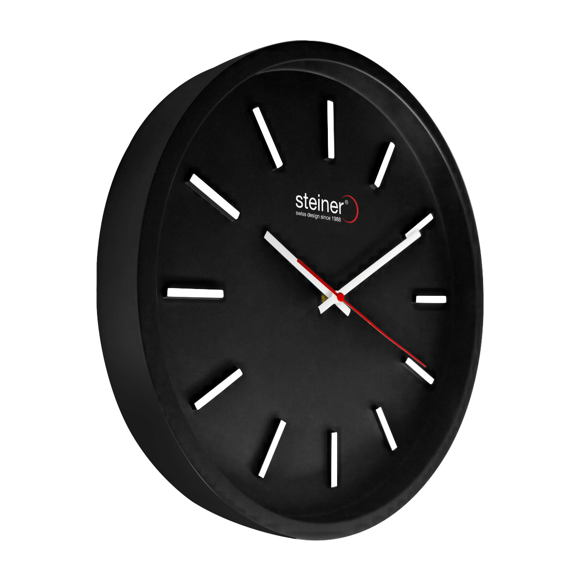 Reloj de Pared Steiner Color Negro STWA25-3456BK image number null