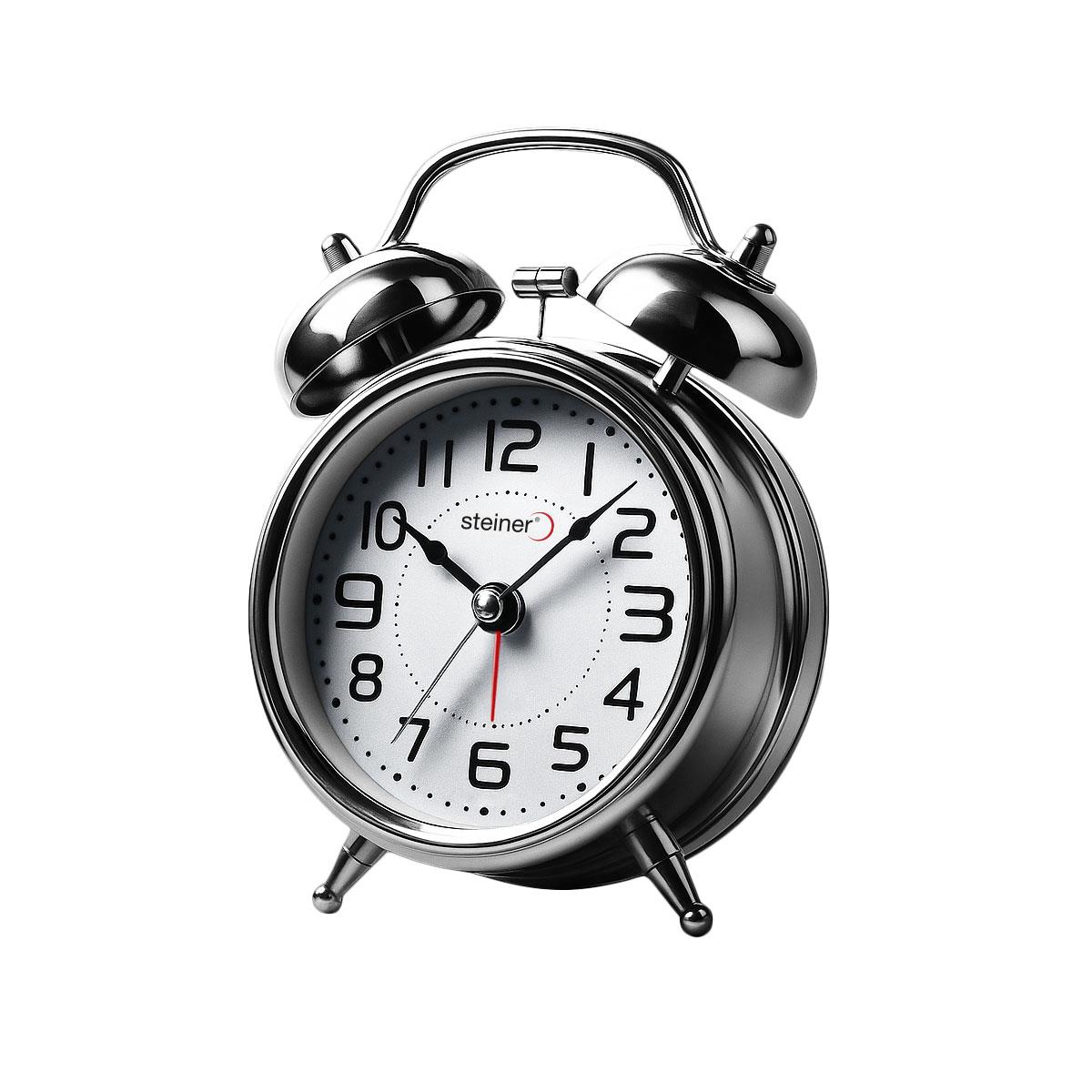 Reloj Steiner Despertador An&aacute;logo Tb07084Slv image number null