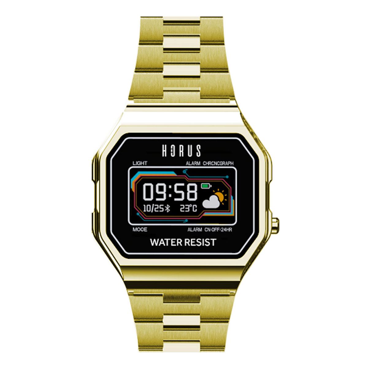 Smartwatch Select Power Horus Kairos Dorado image number null
