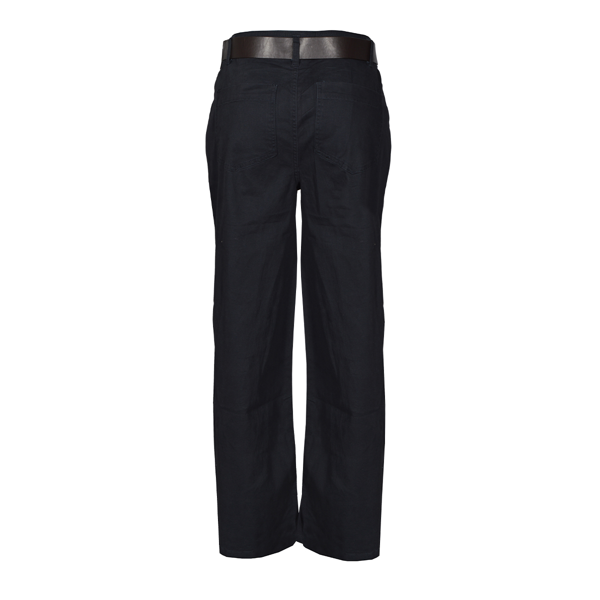 Pantalón Ancho con Cinturón Philosophy Color Negro Talla Chica para Mujer image number null