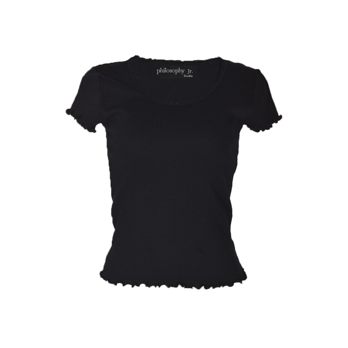 Blusa acanalada para mujer Philosophy (Talla Grande) image number null