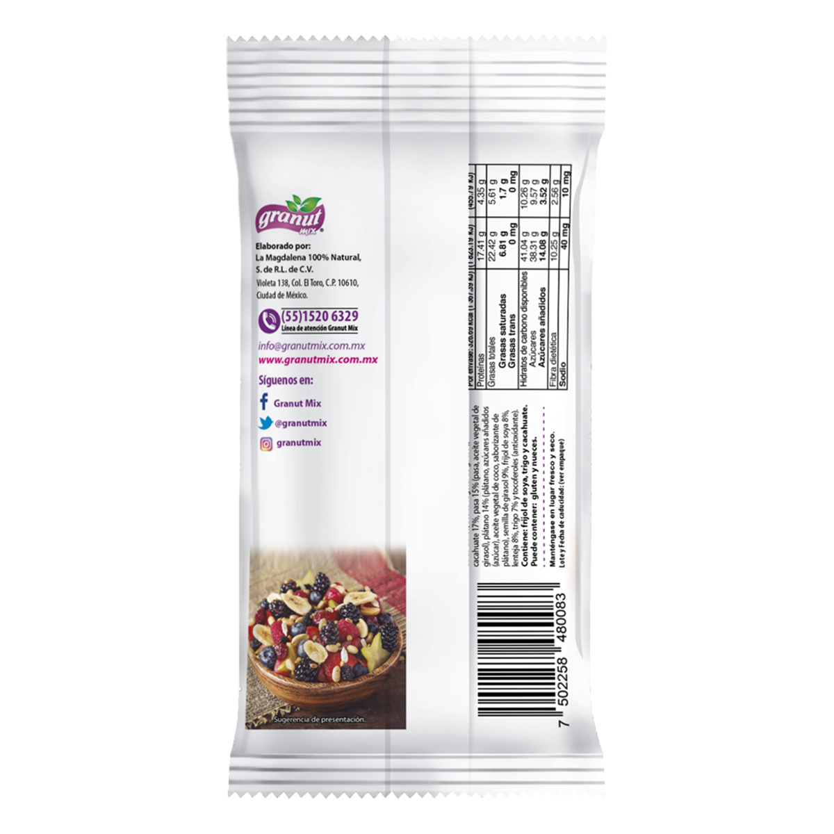 Botana Mix Natural 75g image number null