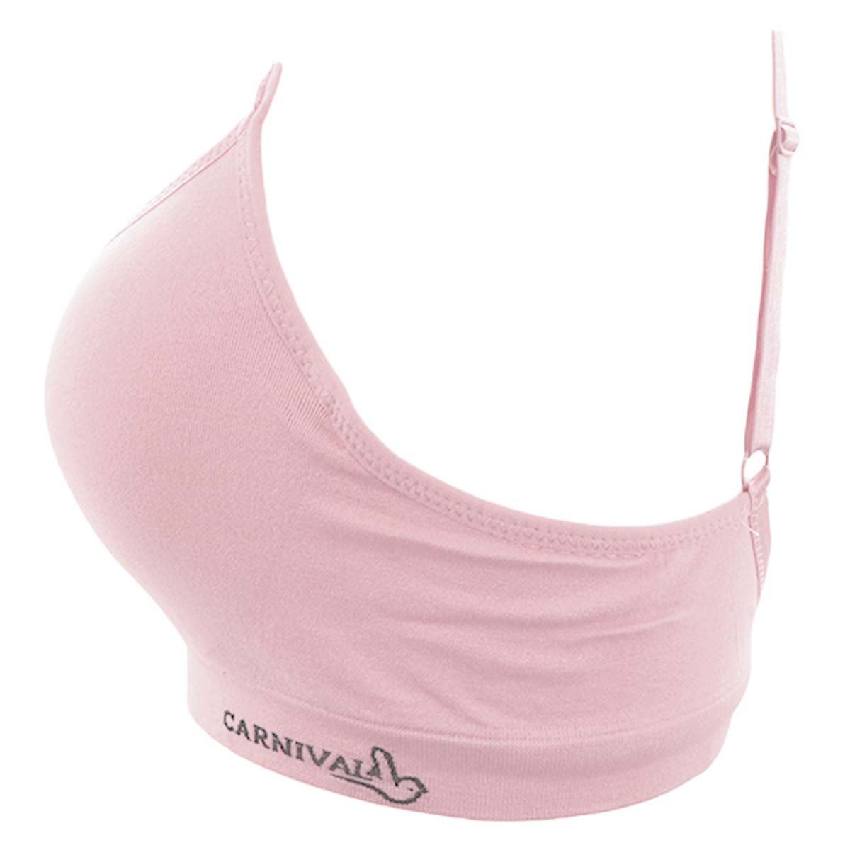 Brassiere Carnival Deportivo con varilla modelo 23780 talla 38B color rosa dama image number null