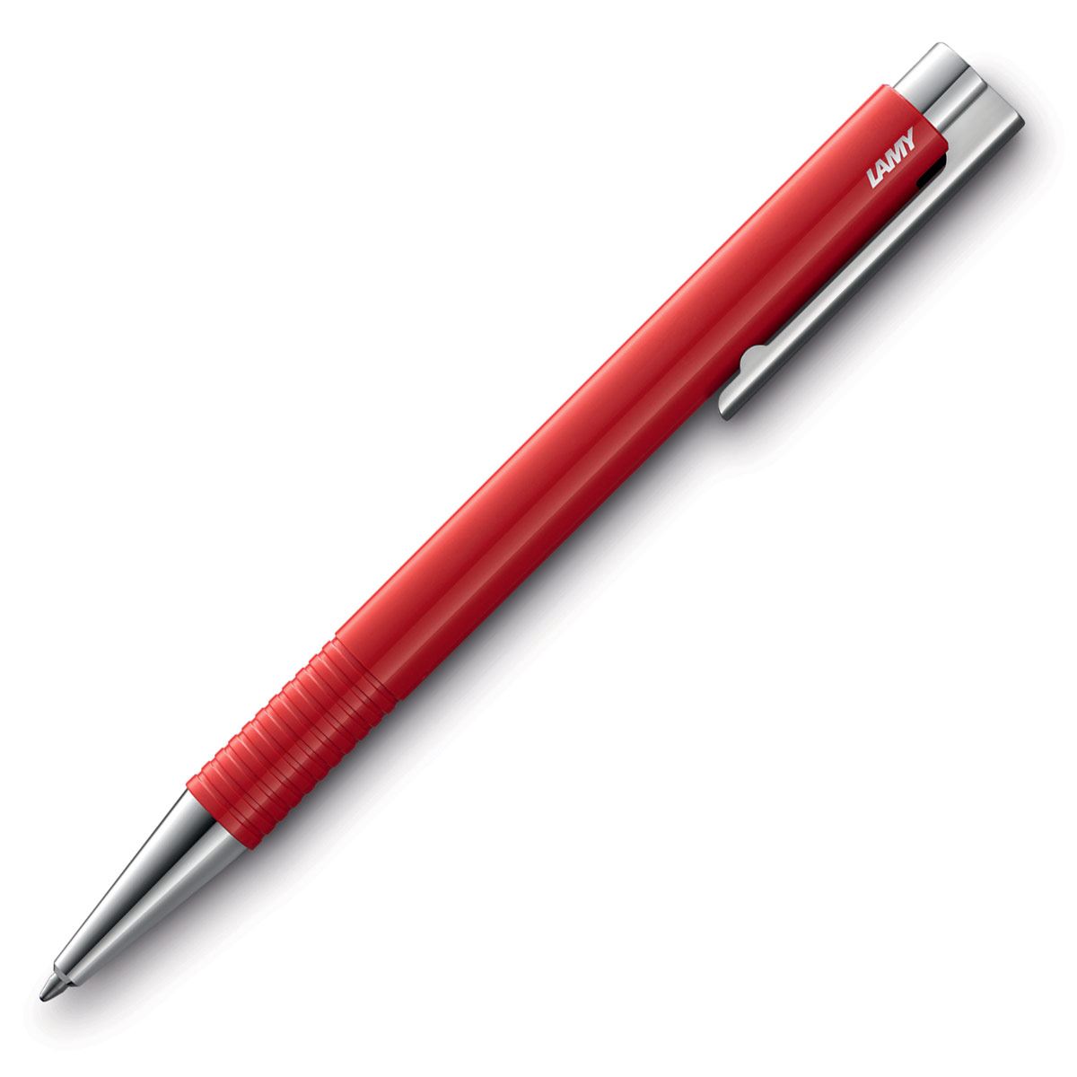Bol&iacute;grafo Lamy rojo acero pulido image number null