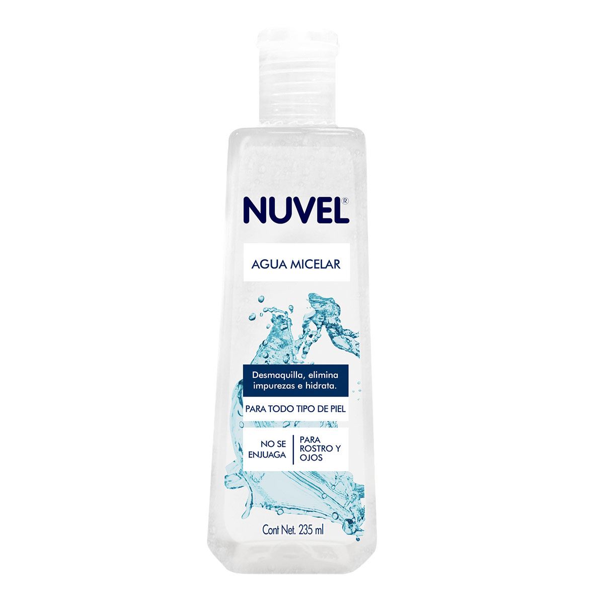 AGUA MICELAR NUVEL ROST/OJO 235MLN image number null
