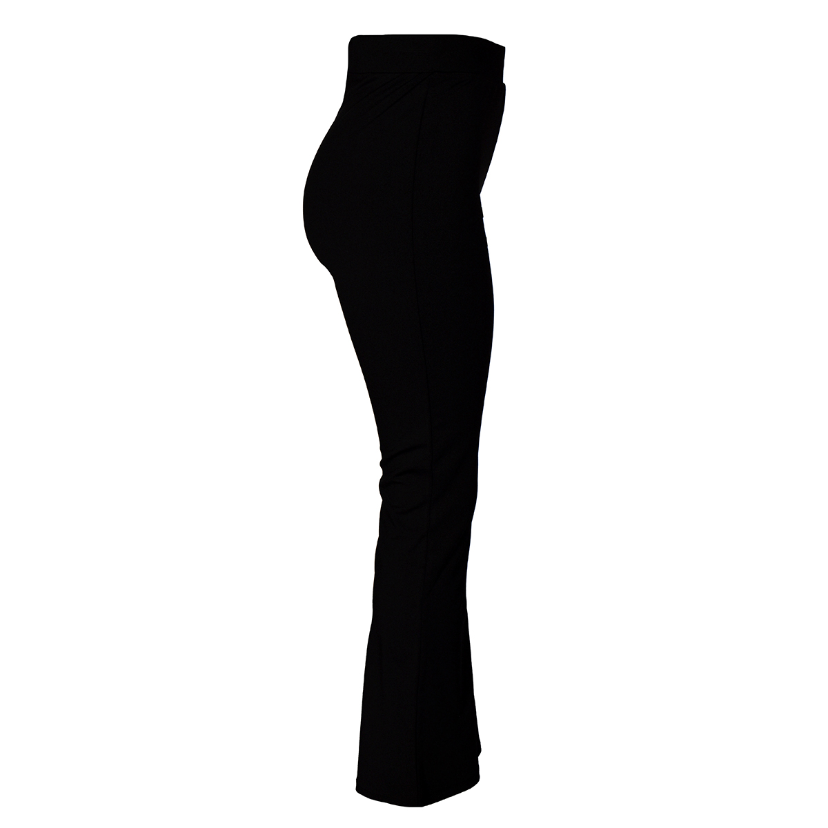 Pantalón Liso Philosophy Color Negro Talla Grande para Mujer image number null