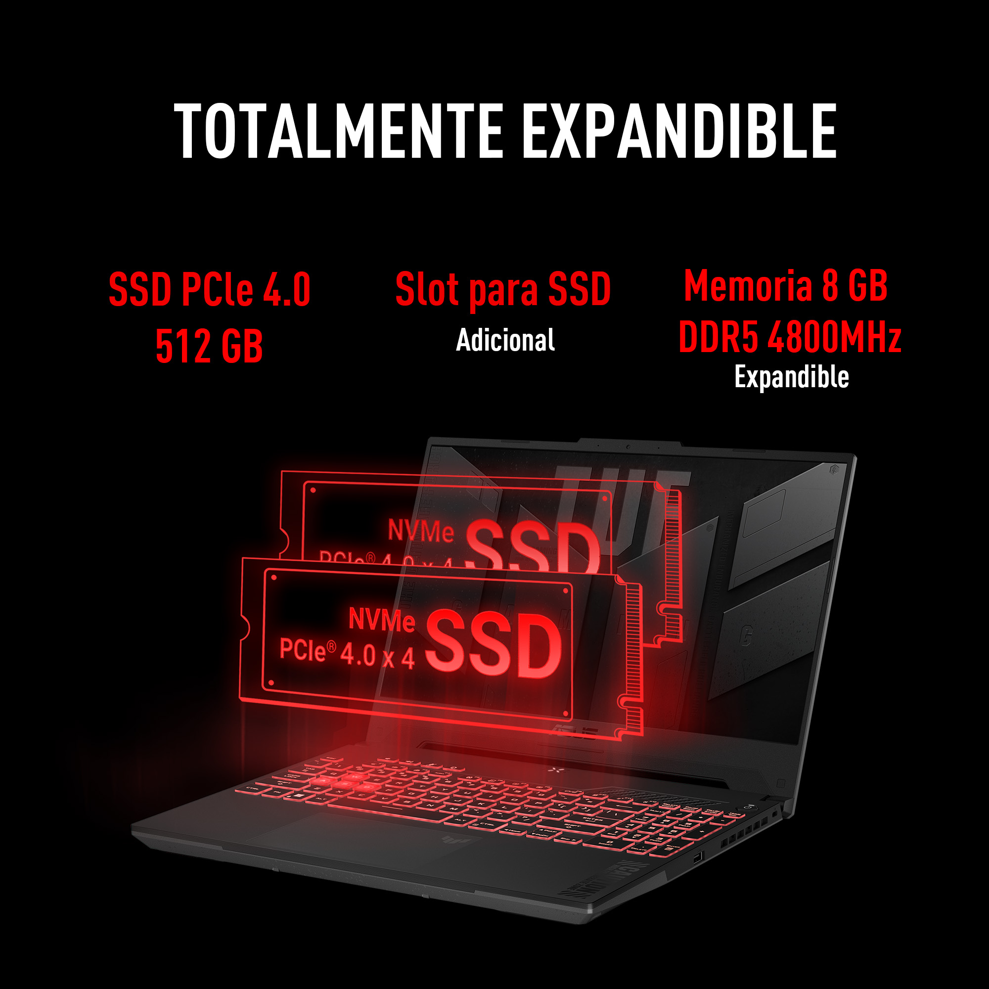 Laptop Gamer Asus de 15.6 Pulgadas Tuf Fa507nur-Lp087w image number null