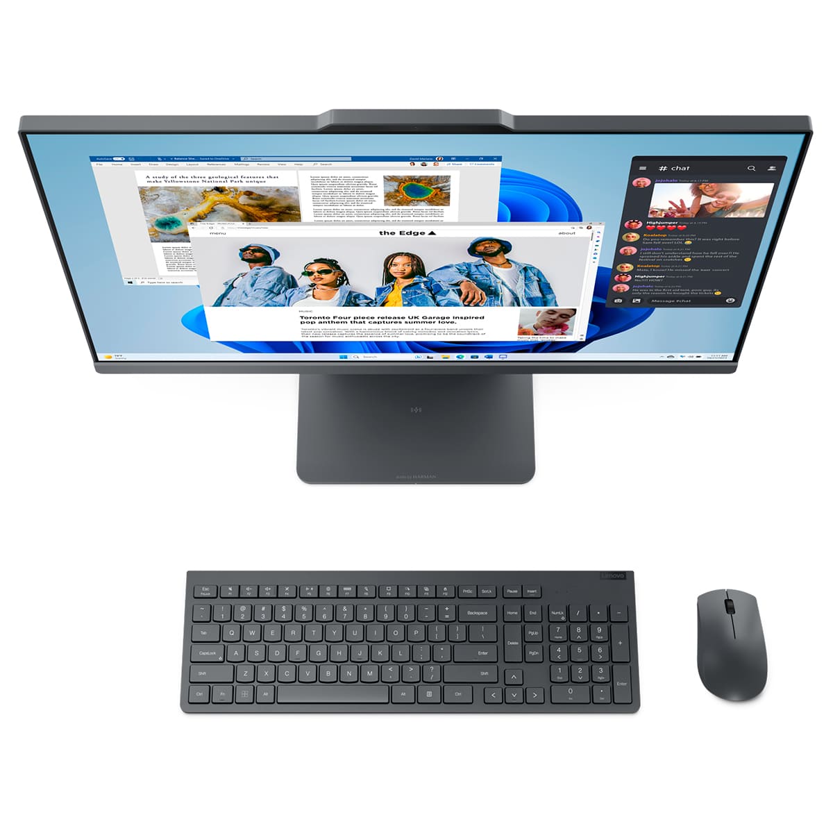 Desktop All In One Lenovo IdeaCentre Intel Core i5 16 GB RAM 512 GB SSD image number null