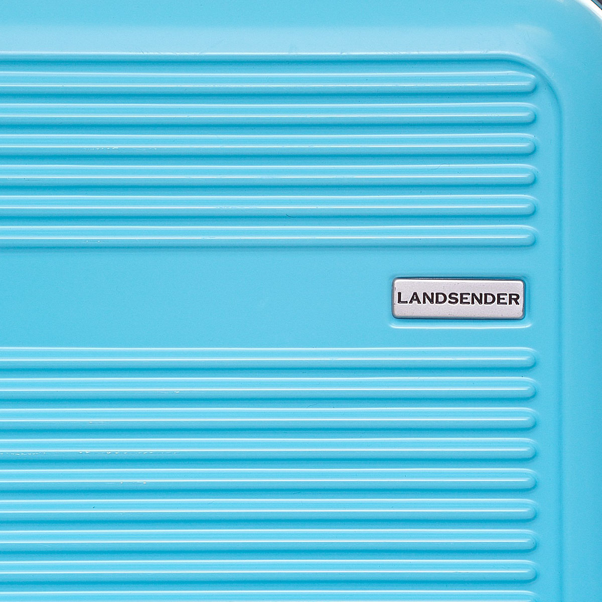 Maleta de Viaje con Ruedas Azul Smart 18 Landsender" image number null