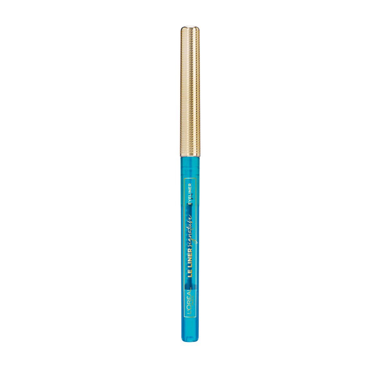 Delineador para Ojos L'Or&eacute;al Paris Le Liner Signature Turquoise Faux 28g image number null