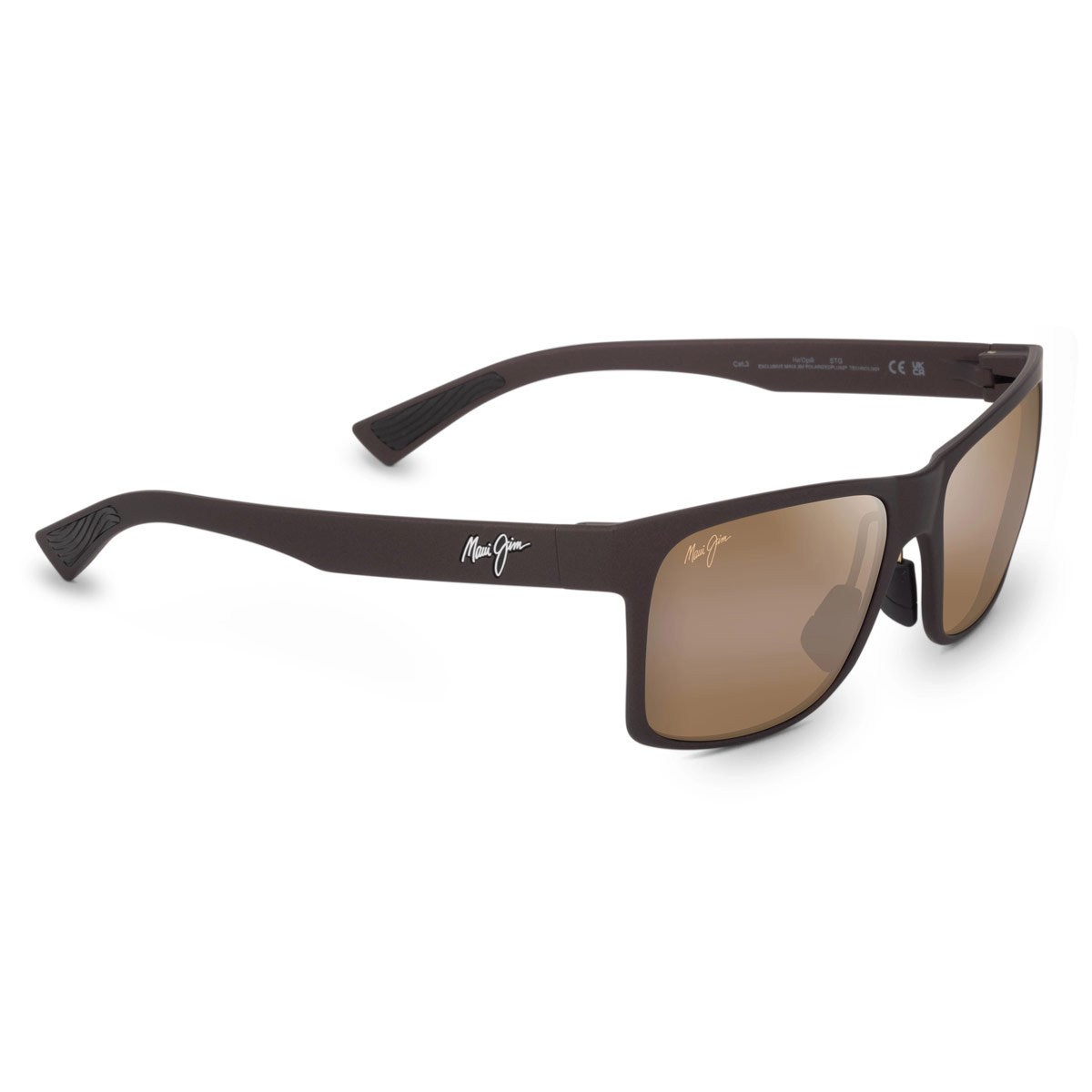 Lentes de Sol Maui Jim Marrón Mate MJ0683S-002 para Hombre image number null